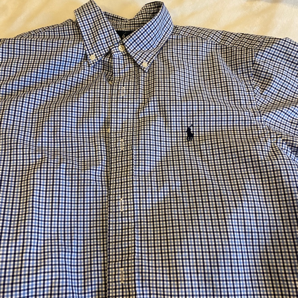 Men’s Ralph Lauren Short Sleeve Button Down Shirt